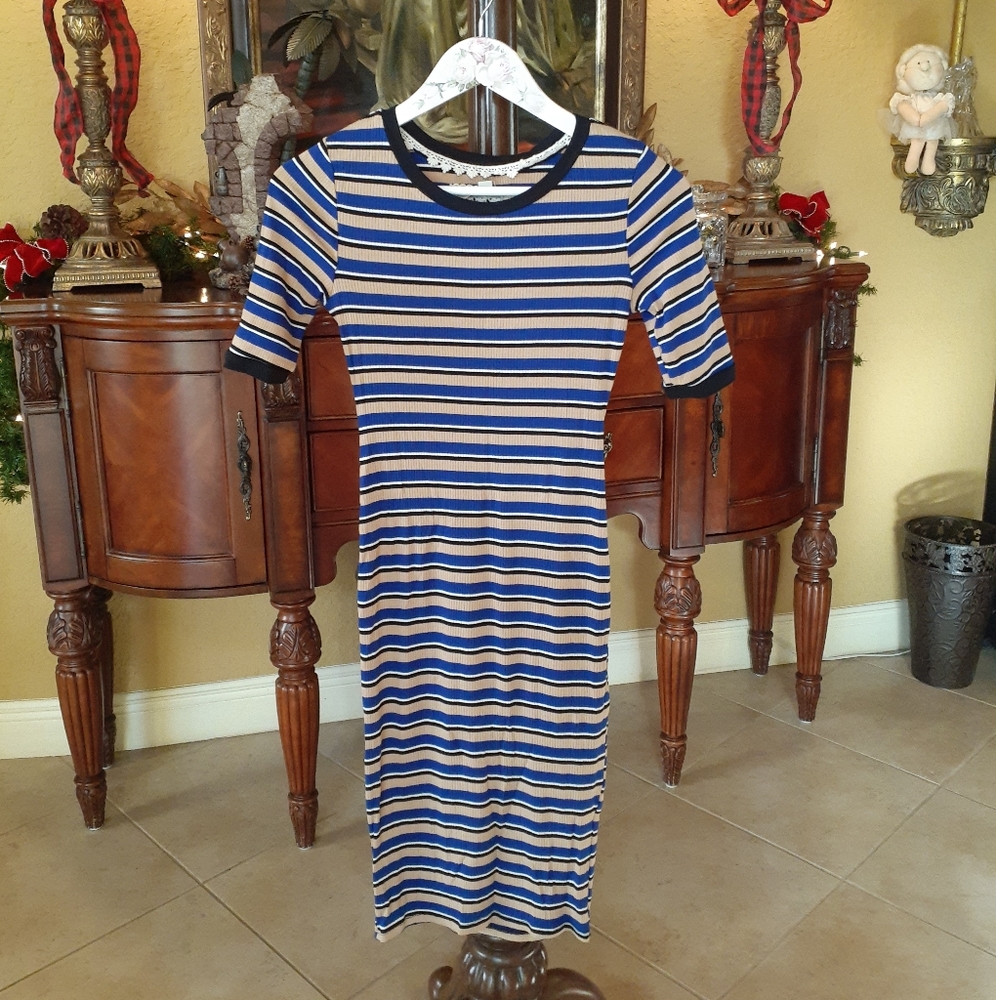NWOT Midi Bodycon Tank Dress